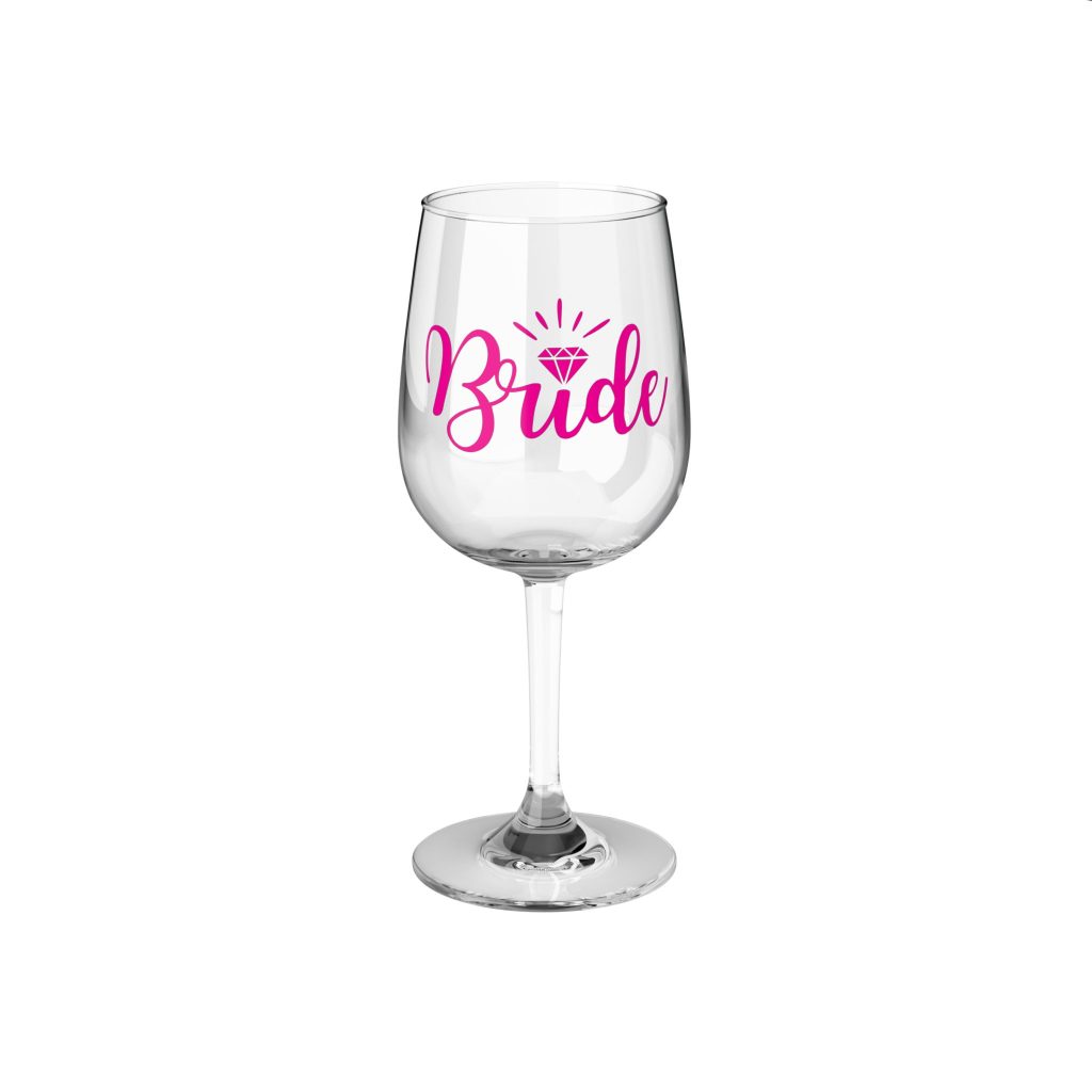 Bride Wine Glass