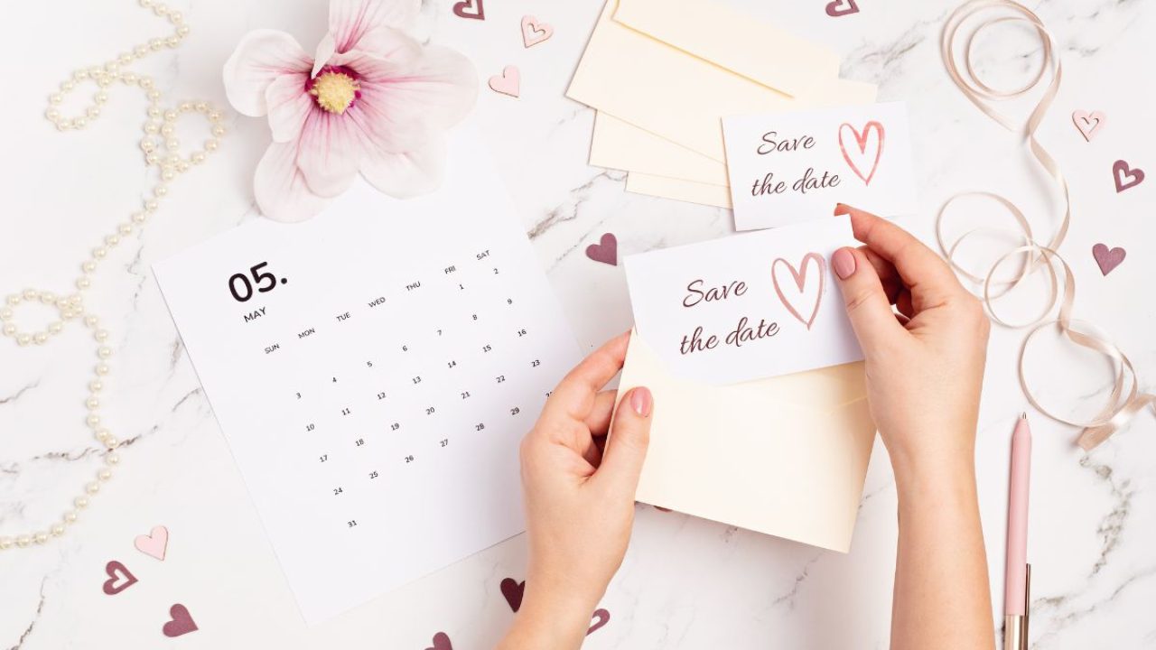 save the date for wedding